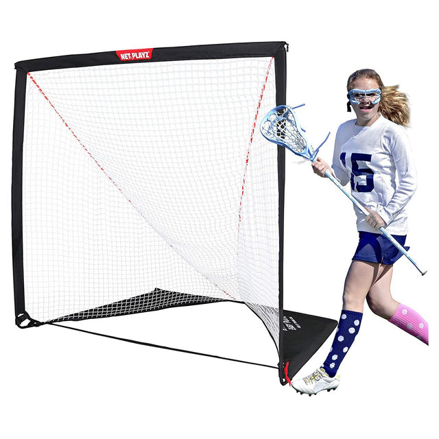 6FT LACROSSE GOAL |  EASY PLAYZ MIDI product image, NET PLAYZ, NetPlayz, Sports Equipment Supplier, Sports Training Equipment Supplier, sports equipment manufacturers, United States Of America, USA, Canada, Europe, Africa, lacrosse store, lacrosse equipment, lacrosse training aids, lacrosse accessories, best Lacrosse training aids, best lacrosse swing training aids, best hockey swing aids, hockey swing training aids, lacrosse training equipment