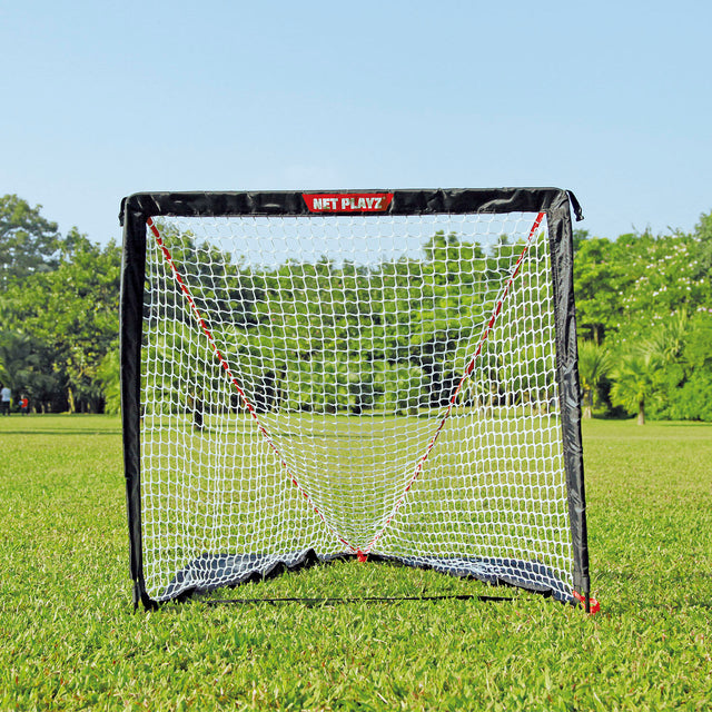 4FT LACROSSE GOAL |  EASY PLAYZ MINI  lifestyle image, NET PLAYZ, NetPlayz, Sports Equipment Supplier, Sports Training Equipment Supplier, sports equipment manufacturers, United States Of America, USA, Canada, Europe, Africa, hockey store, hockey equipment, hockey training aids, hockey accessories, best hocket training aids, best hockey swing training aids, best hockey swing aids, hockey swing training aids, hockey training equipment