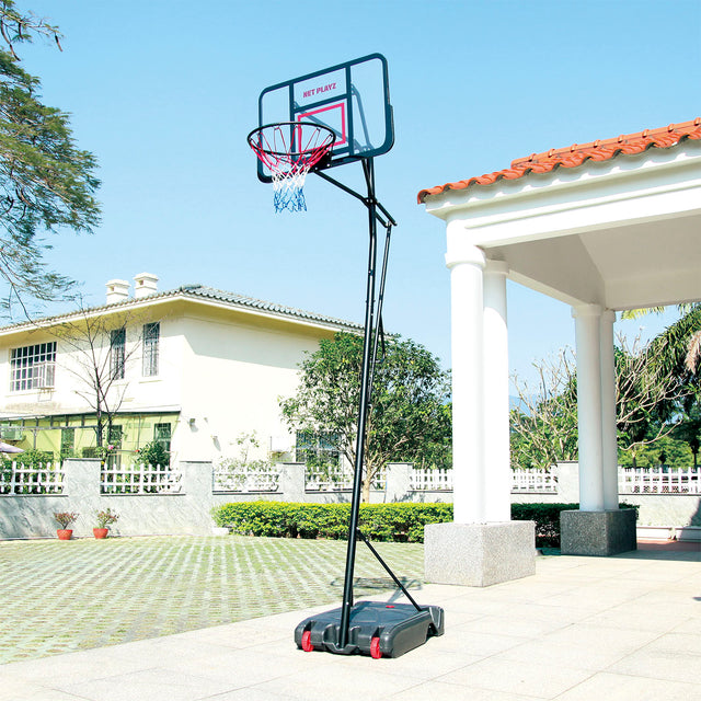 PORTABLE BASKETBALL HOOP extended hoop product image, NET PLAYZ, NetPlayz, Sports Equipment Supplier, Sports Training Equipment Supplier, sports equipment manufacturers, United States Of America, USA, Canada, Europe, Africa, soccer ball, sports goods, sports equipment, athletic equipment, soccer equipment, basketball training equipment, Basketball training accessories, Basketball training devices, training equipment, sports equipment manufacturers, athletic equipment manufacturers