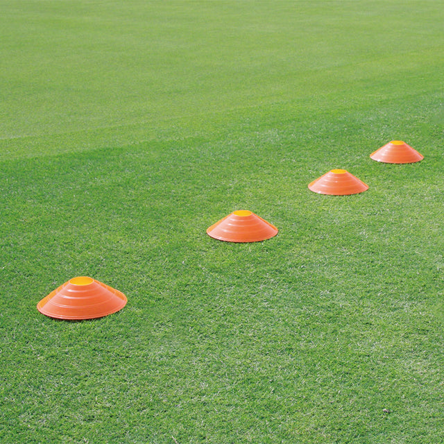 FLAT DISC CONE 4PK | EASY PLAYZ Lifestyle image, NET PLAYZ, NetPlayz, Sports Equipment Supplier, Sports Training Equipment Supplier, sports equipment manufacturers, United States Of America, USA, Canada, Europe, Africa, soccer ball, sports goods, sports equipment, athletic equipment, soccer equipment, soccer training equipment, soccer training accessories, soccer training devices, training equipment, sports equipment manufacturers, athletic equipment manufacturers, sports training equipment wholesale