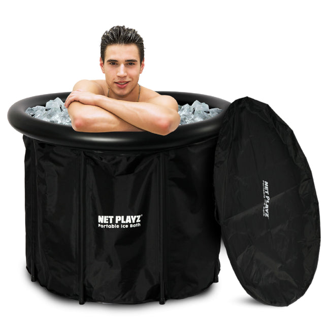 PORTABLE ICE BATH TUB | EASY PLAYZ lifestyle product image, SPORTS ACCESSORIES, NET PLAYZ, NetPlayz, Sports Equipment Supplier, Sports Training Equipment Supplier, sports equipment manufacturers, United States Of America, USA, Canada, Europe, Africa, soccer ball, sports goods, sports equipment, athletic equipment, soccer equipment, soccer training equipment, soccer training accessories, soccer training devices, training equipment, sports equipment manufacturers, athletic equipment manufacturers