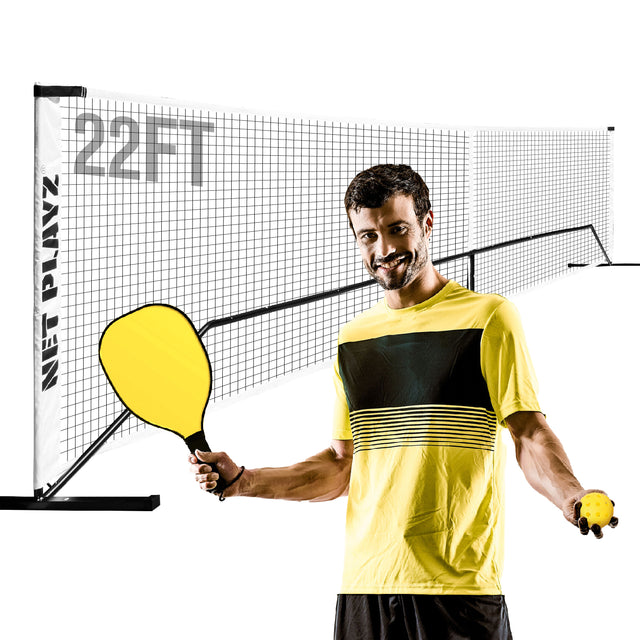 FULL SIZE PICKLEBALL NET | ADVANCED PLAYZ product image, NET PLAYZ, NetPlayz, Sports Equipment Supplier, Sports Training Equipment Supplier, sports equipment manufacturers, USA, Canada, tennis training equipment, tennis training device, tennis training accessories, tennis equipment training, tennis practice equipment, tennis equipment for practice, tennis practice accessories, tennis practise equipment, tennis training aids, padel training equipment, pickleball training equipment