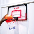 OVER-THE-DOOR MINI BASKETBALL lifestyle image, NET PLAYZ, NetPlayz, Sports Equipment Supplier, Sports Training Equipment Supplier, sports equipment manufacturers, United States Of America, USA, Canada, Europe, Africa, soccer ball, sports goods, sports equipment, athletic equipment, soccer equipment, basketball training equipment, basketball training accessories, basket training devices, training equipment, sports equipment manufacturers, athletic equipment manufacturers, sports training equipment wholesale